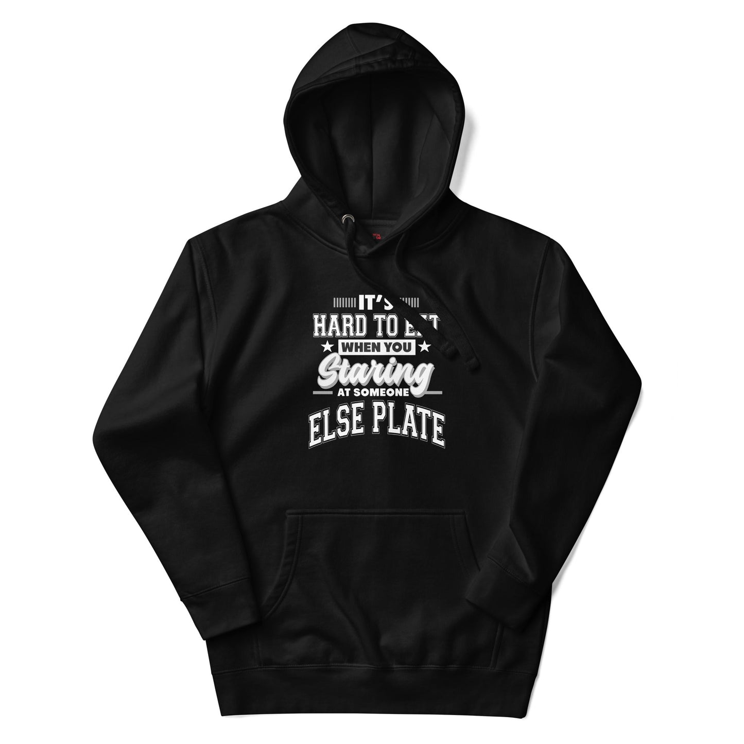 Jordan 4 white thunder hard to eat black Hoodie