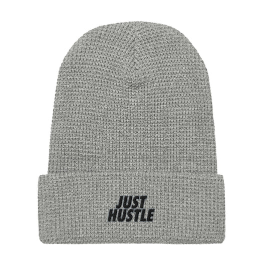 Just Hustle Waffle beanie