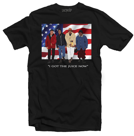 I Got The Juice Black Tee - SneakerOutfits