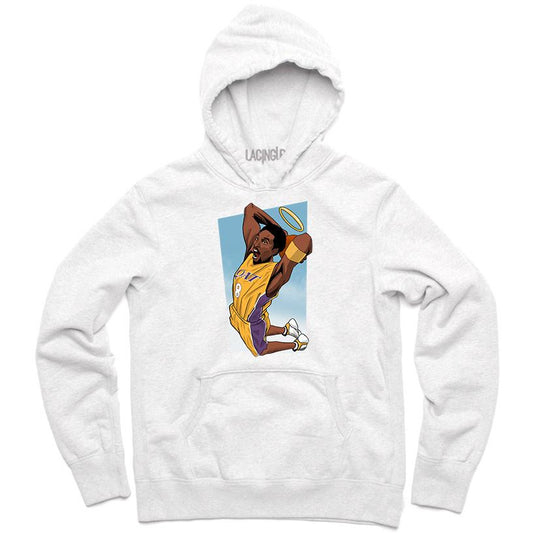 Kobe angel white hoodie - SneakerOutfits