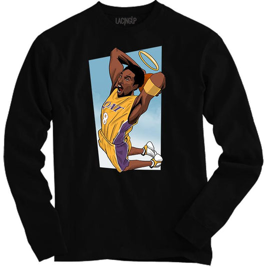 Kobe angel black longsleeve - SneakerOutfits