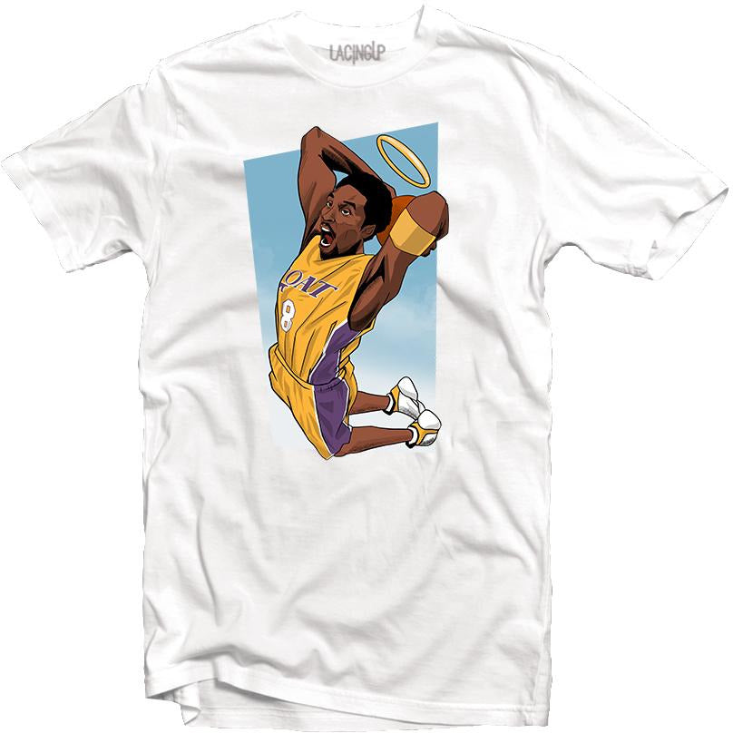 Kobe angel white tee - SneakerOutfits
