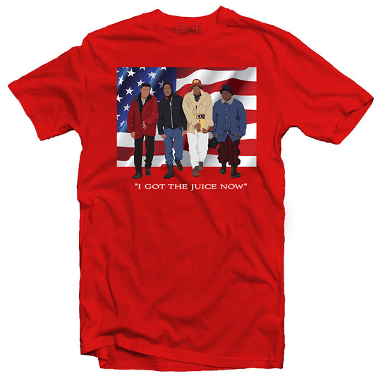 I Got The Juice Red Tee - SneakerOutfits