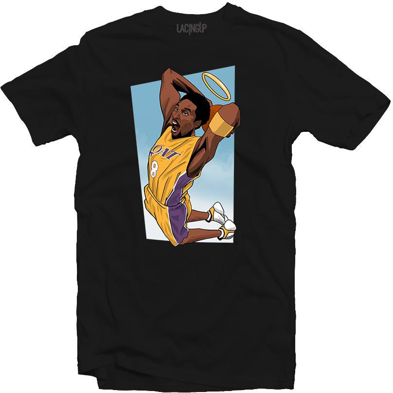 Kobe angel black tee - SneakerOutfits