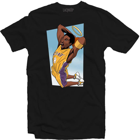 Kobe angel black tee - SneakerOutfits