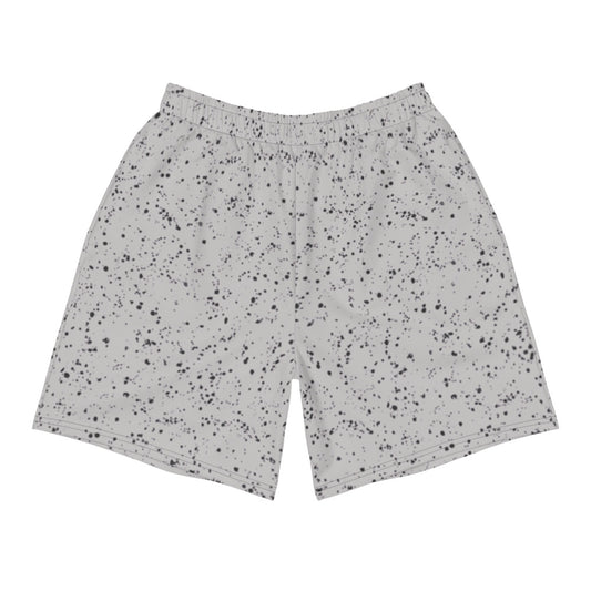 White Cement Men's Athletic Long Shorts - SneakerOutfits