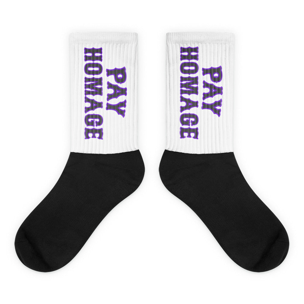 Pay Homage Socks - SneakerOutfits