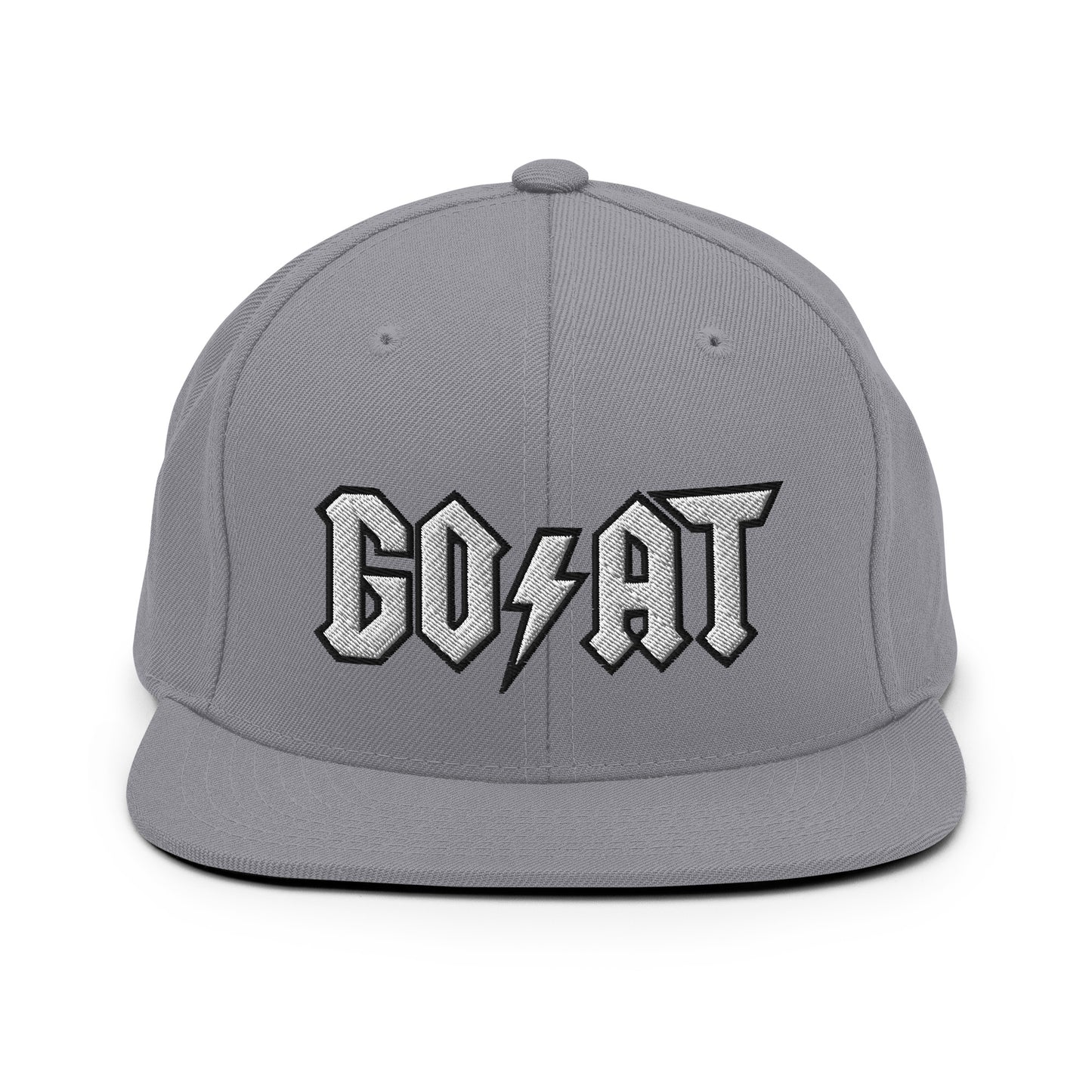 Goat Gray Snapback Hat