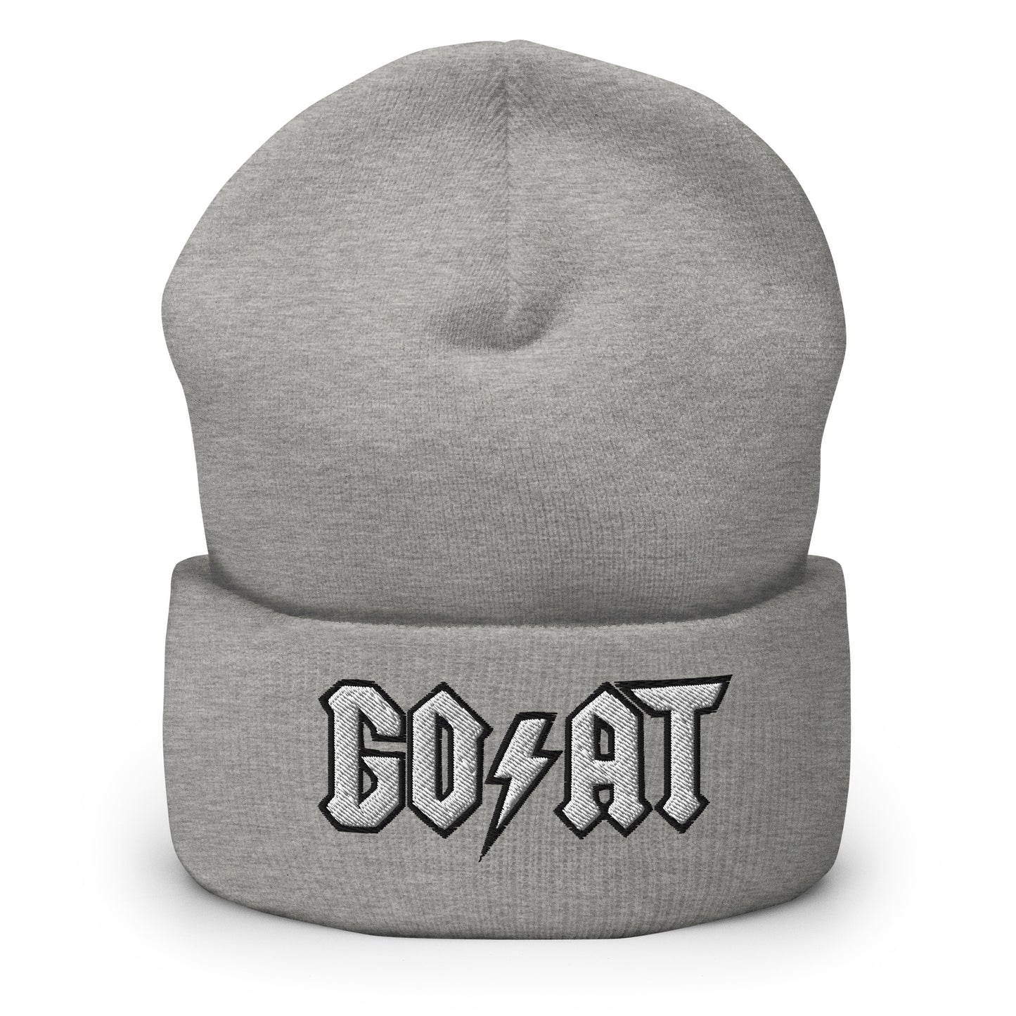 Goat Cuffed cool grey Beanie