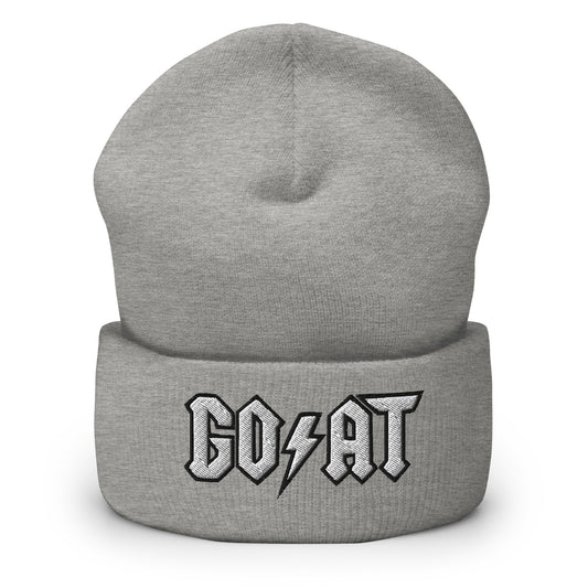 Goat Cuffed cool grey Beanie