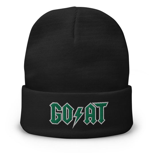 GOAT Embroidered Beanie - SneakerOutfits