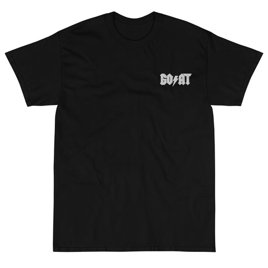 Goat black/white Short Sleeve T-Shirt
