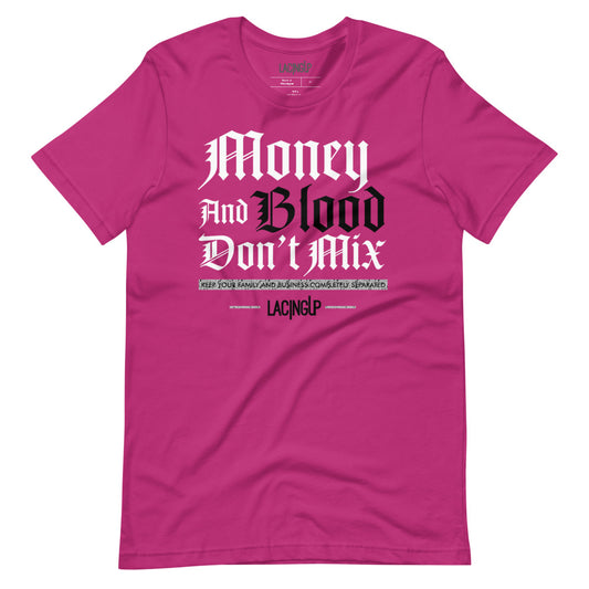 Money and blood pink tee - SneakerOutfits
