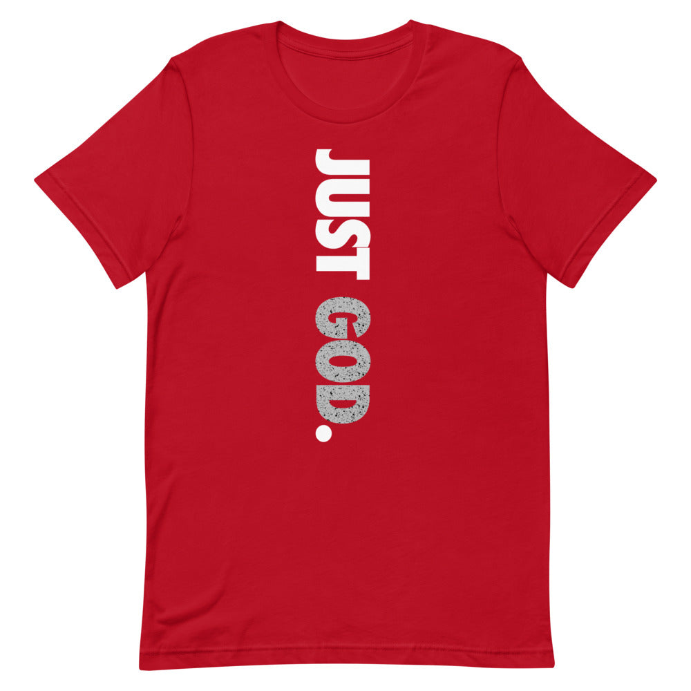 Just God Red T-Shirt - SneakerOutfits